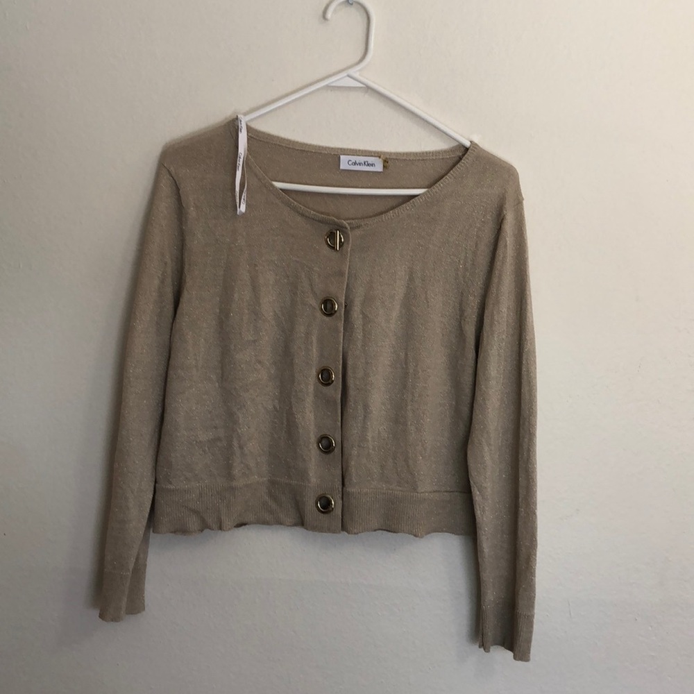 Calvin Klein Jersey Sweater - Picture 3 of 5